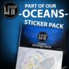 Wave Vinyl Sticker - Image 3