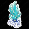Onion Monster Vinyl Sticker