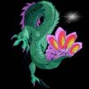 Tropico Dragon Digital Illustration