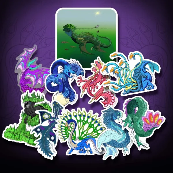 The DRAGONS Sticker Pack