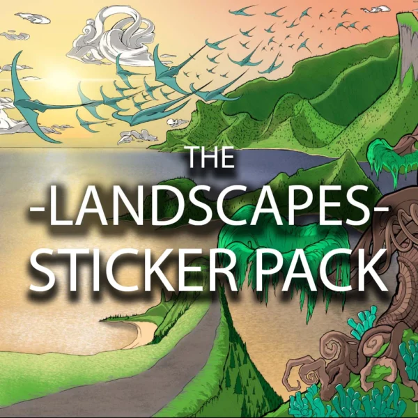 The LANDSCAPES Sticker Pack