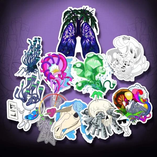 The PSYCHEDELIC Sticker Pack