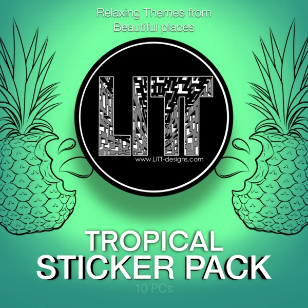The TROPICAL Sticker Pack