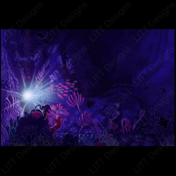 Abyss Digital Illustration - LITT Designs