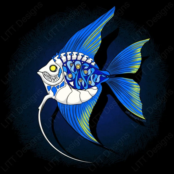 Angel Digital Illustration - LITT Designs