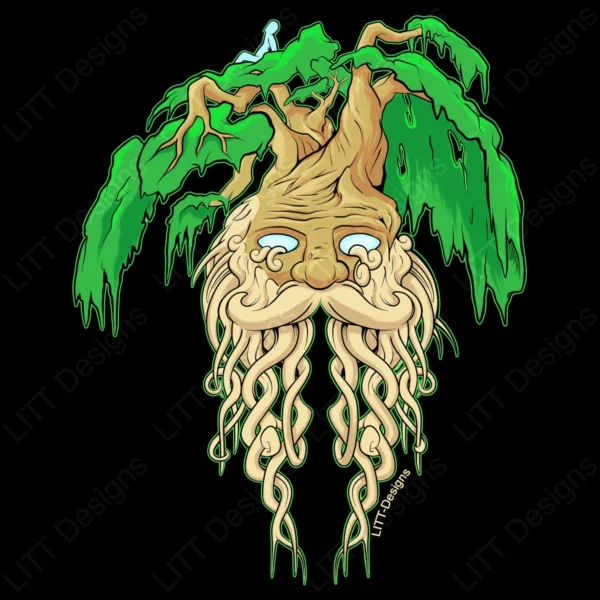 Beard Digital Illustration - LITT Designs