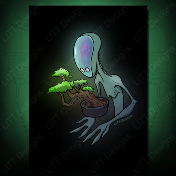 Bonsalien Art Print - LITT Designs