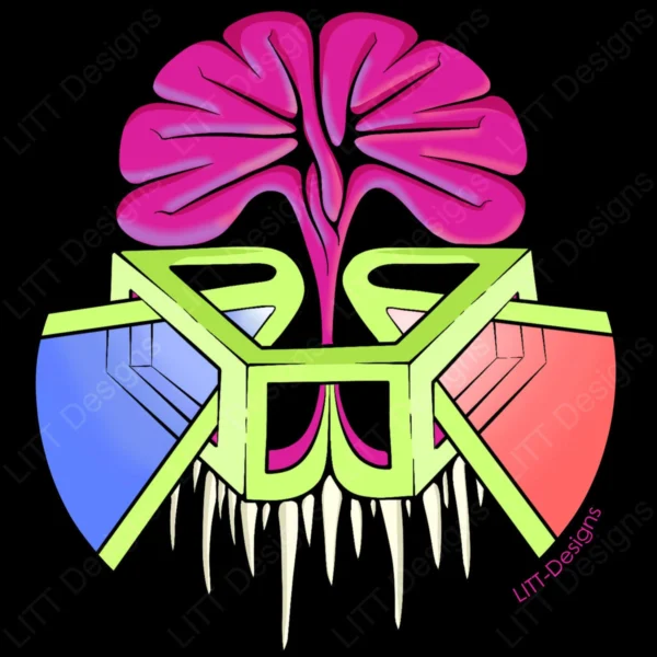 Brain Digital Illustration - LITT Designs