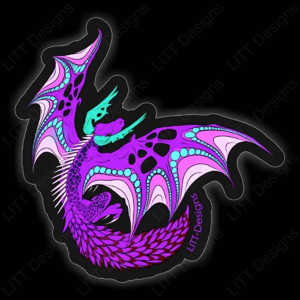 Bullhorn Sticker - LITT Designs