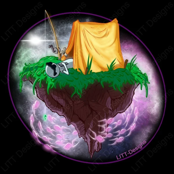 Camping Digital Illustration - LITT Designs