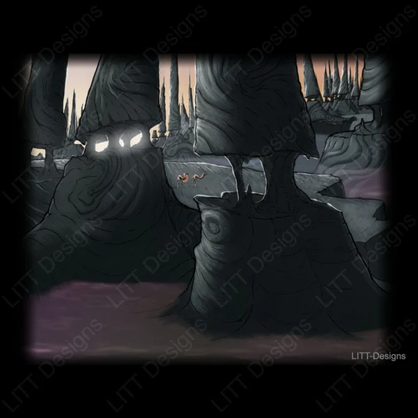 Carved Digital Illustration - LITT Designs