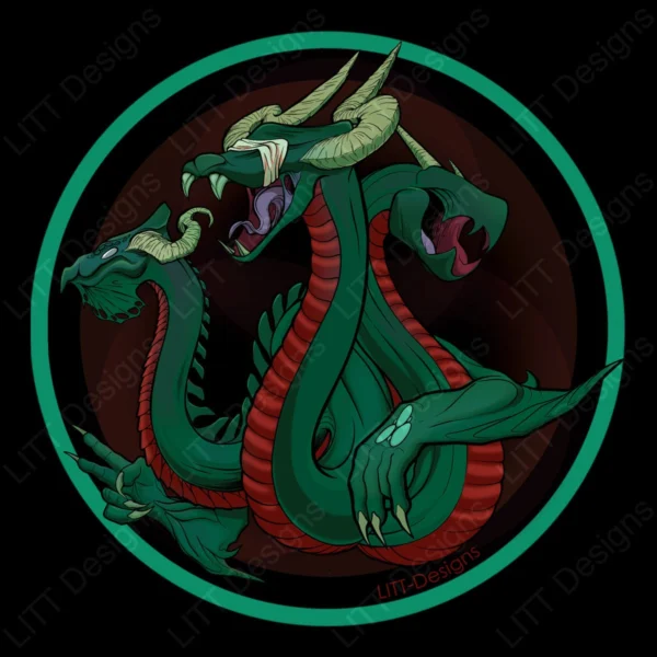 Cerberus Digital Illustration - LITT Designs