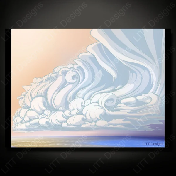 Clouds Art Print - LITT Designs