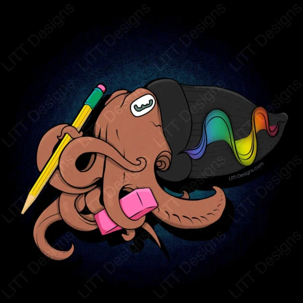 Colorfish Digital Illustration - LITT Designs