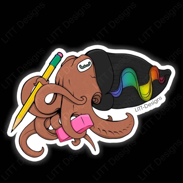 Colorfish Sticker - LITT Designs
