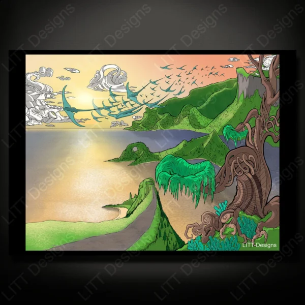 Cove Art Print - LITT Designs