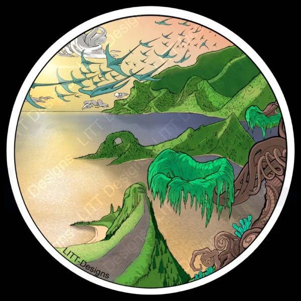 Cove Sticker - LITT Designs