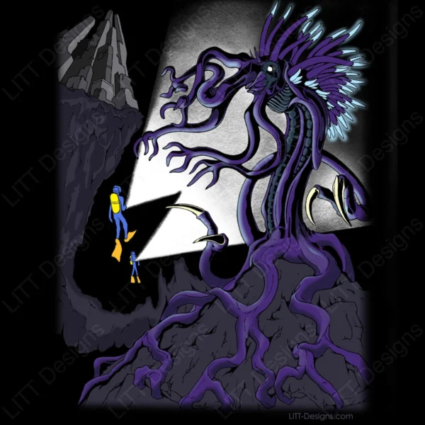 Deep Digital Illustration - LITT Designs