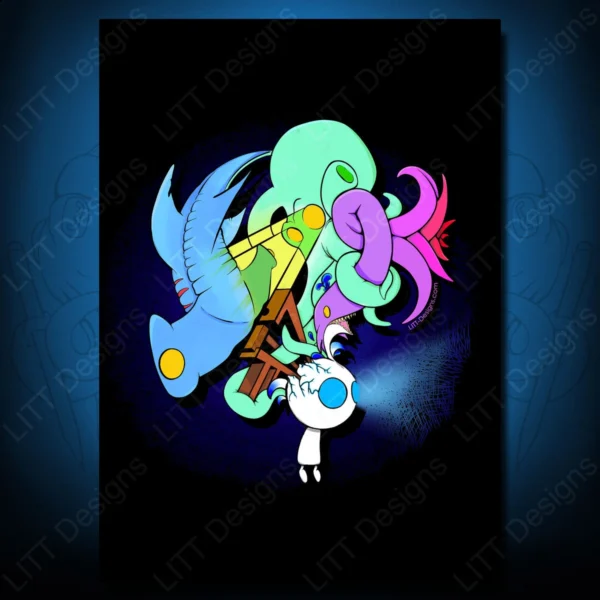 Diver Art Print - LITT Designs