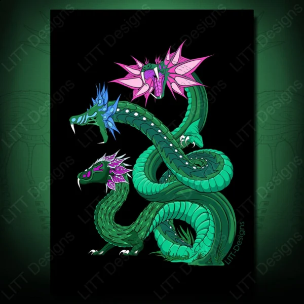 Dragonvine Art Print - LITT Designs
