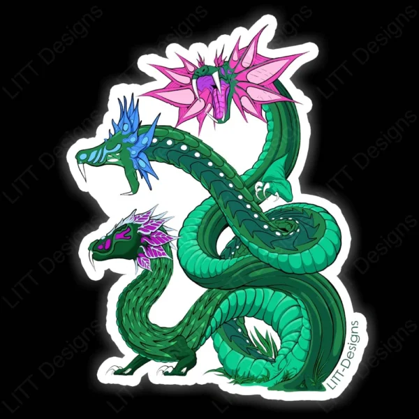 Dragonvine Sticker - LITT Designs