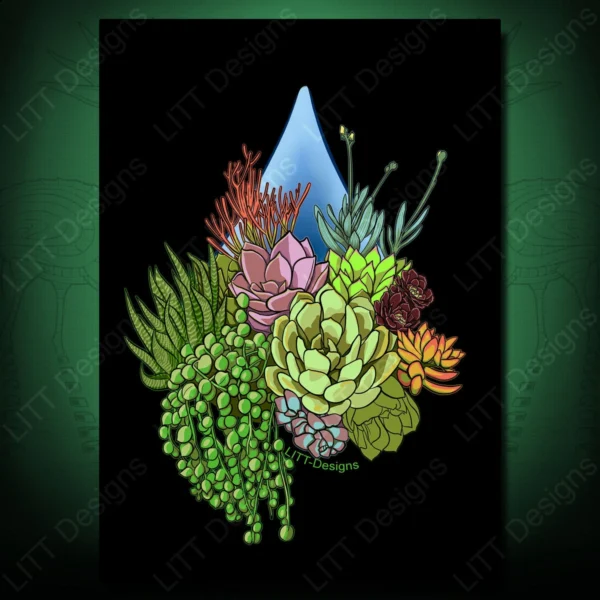 Droplet Art Print - LITT Designs