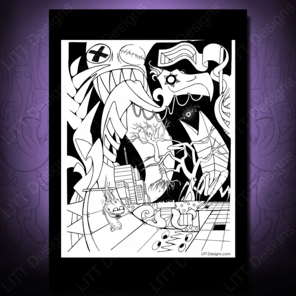 Halfpipe Art Print - LITT Designs