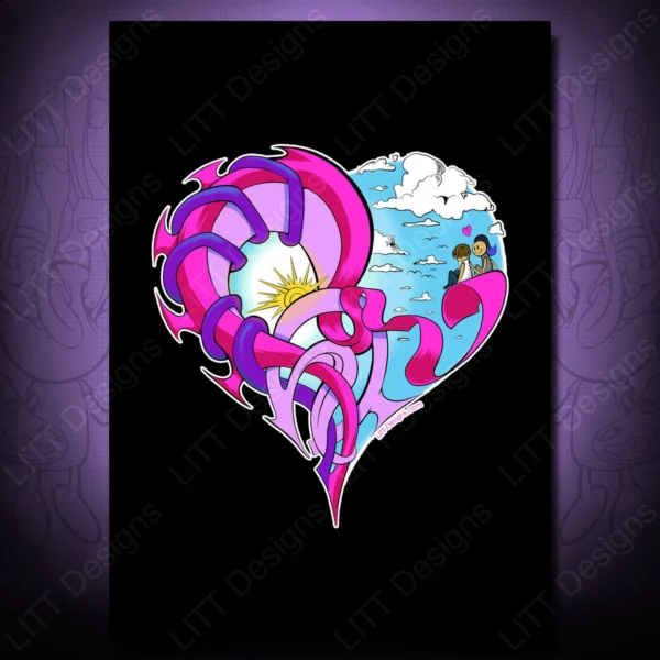 Heart Art Print - LITT Designs