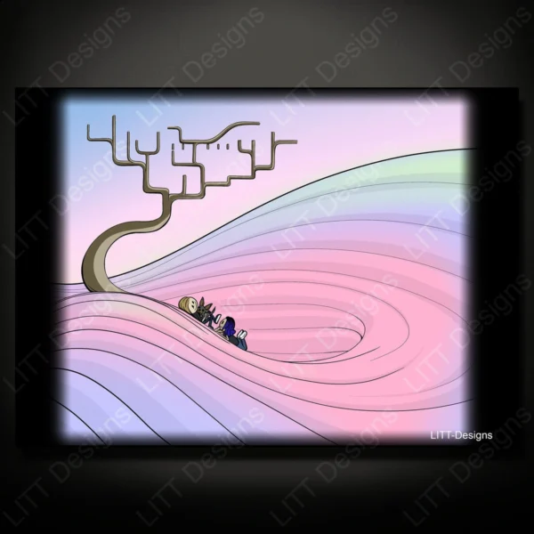 Hill Art Print - LITT Designs