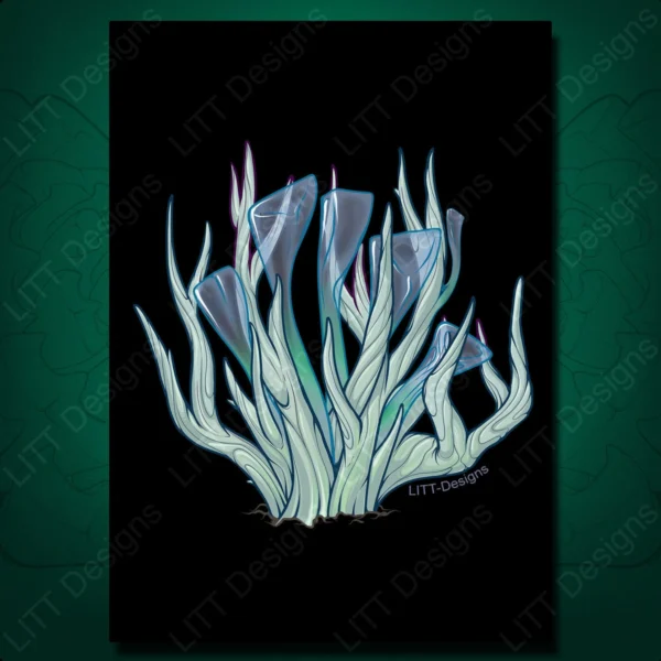 Ice Flower Art Print - LITT Designs