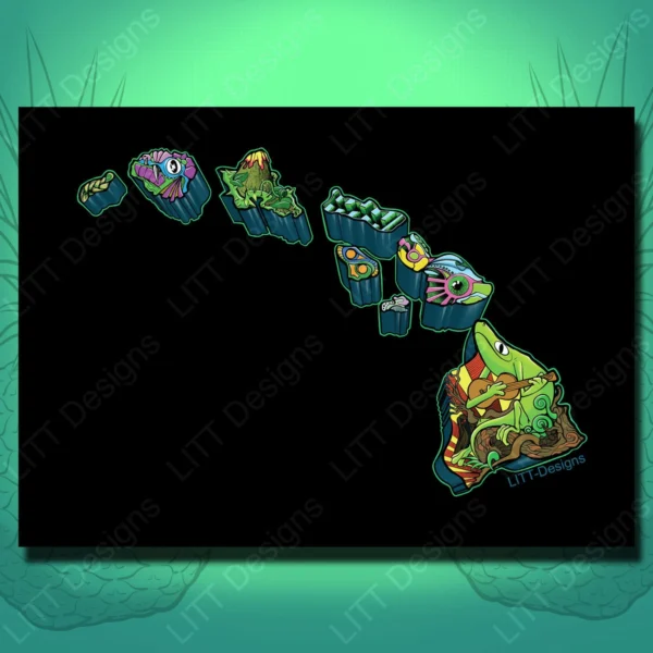 Islands Art Print - LITT Designs