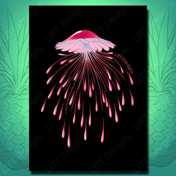 Jellyfish Art Print - LITT Designs
