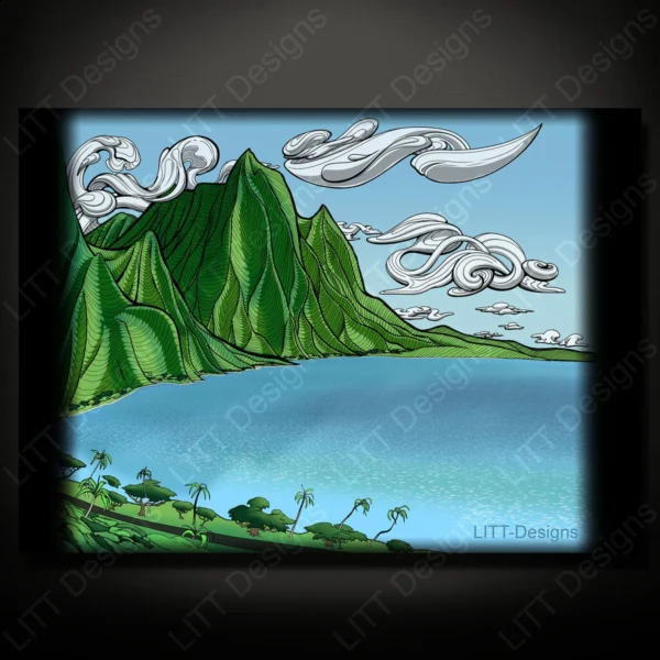 Kaaawa Art Print - LITT Designs