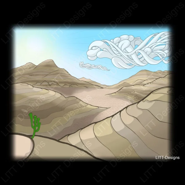 Loner Digital Illustration - LITT Designs