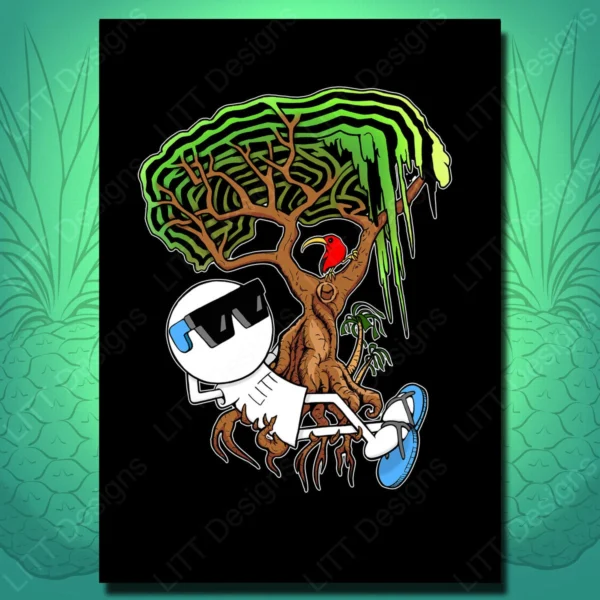 Lounger Art Print - LITT Designs