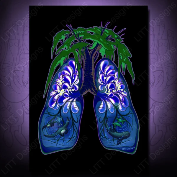 Lungs Art Print - LITT Designs