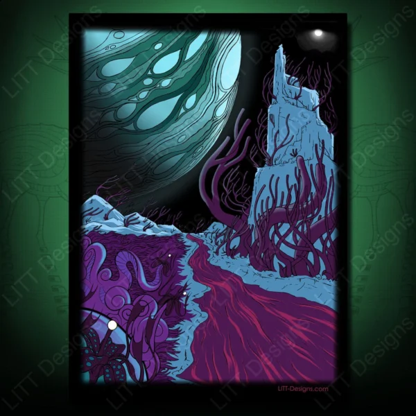 Moon Art Print - LITT Designs