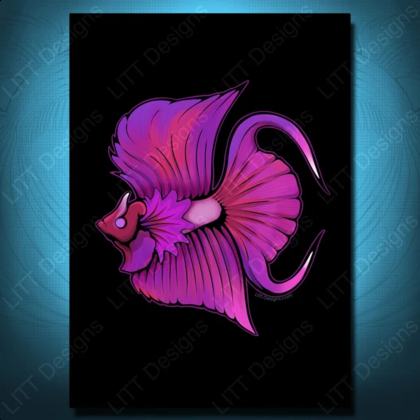 Mr Unicorn Art Print - LITT Designs