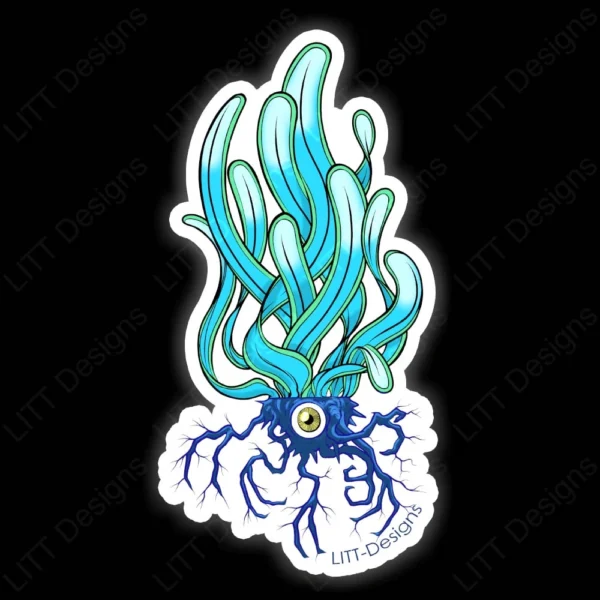 Onion Monster Sticker - LITT Designs