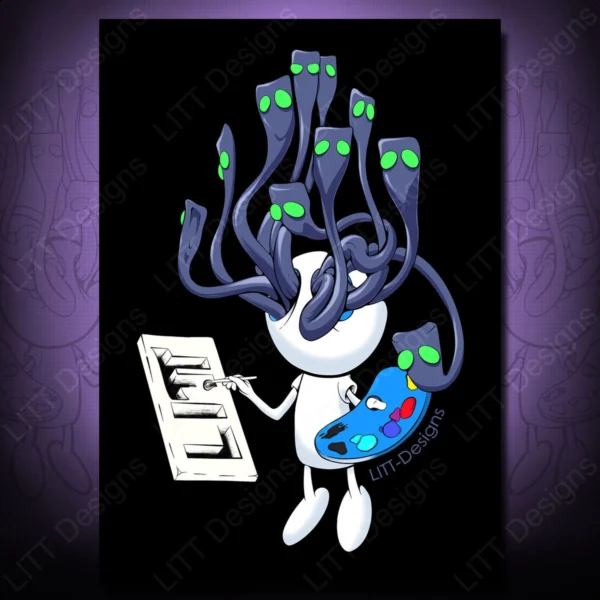 Painter Art Print - LITT Designs