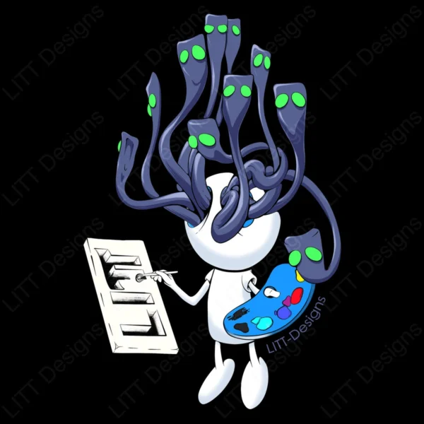 Painter Digital Illustration - LITT Designs