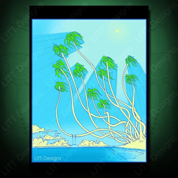 Palms Art Print - LITT Designs