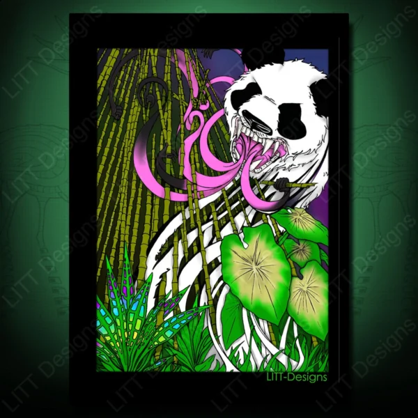 Panda Art Print - LITT Designs