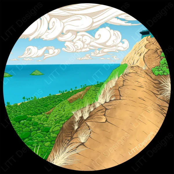 Pillbox Digital Illustration - LITT Designs