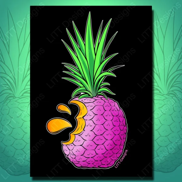 Pineapple Art Print - LITT Designs