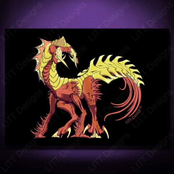 Polytail Art Print - LITT Designs