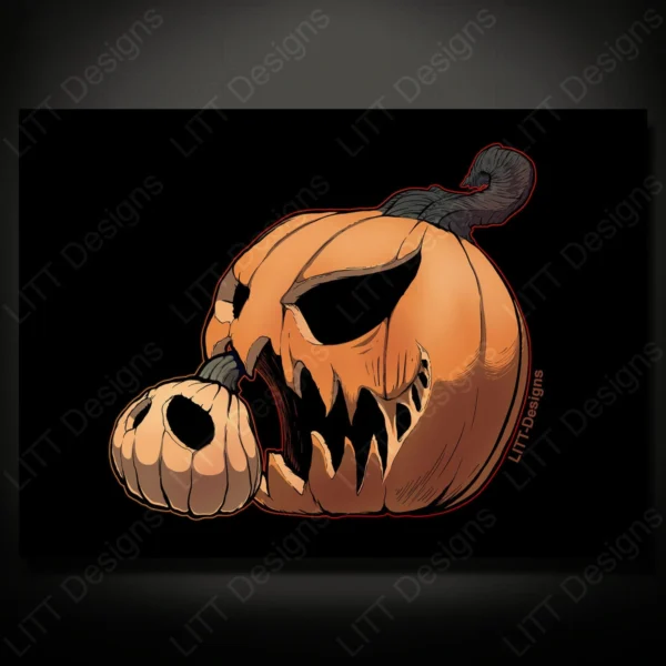Pumpkins Art Print - LITT Designs