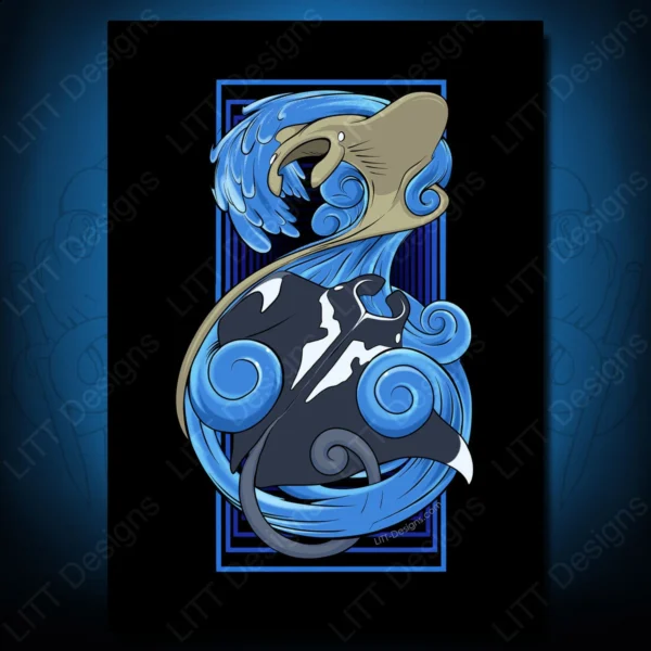 Rays Art Print - LITT Designs