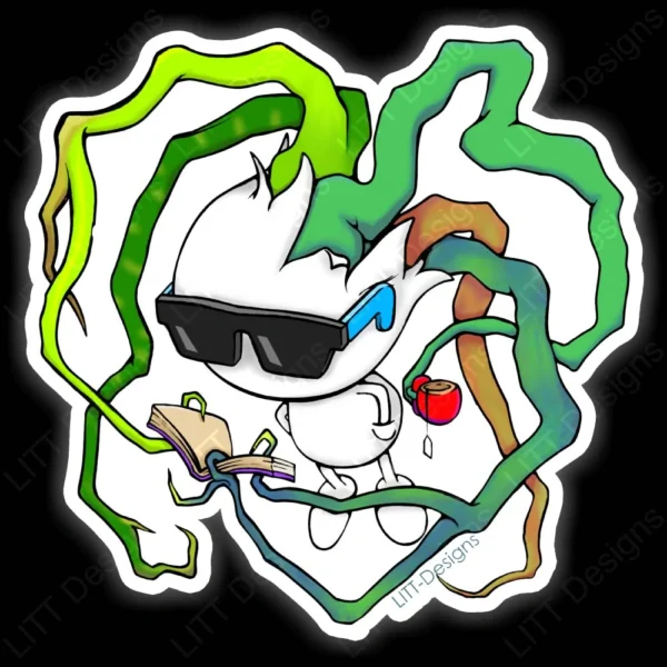 Reader Sticker - LITT Designs