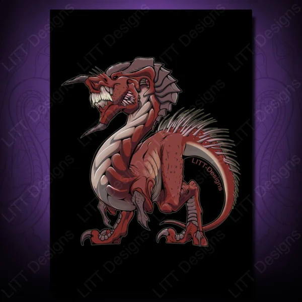 Rex Art Print - LITT Designs